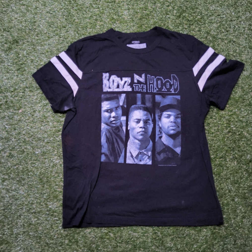 Black Graphic T-Shirt Boys N The Hood 2XL 4851